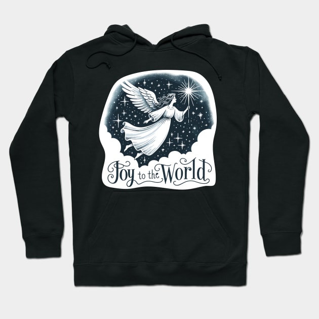 Joy to the world Hoodie by MZeeDesigns